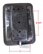 Tractor and Zero Turn Mower Seat Suspension System Adjustable Height