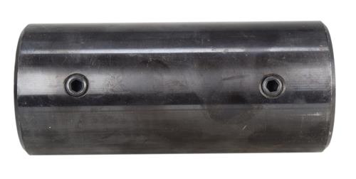 1-1/8" Solid Shaft Coupler w/ Keyway and Set Screws