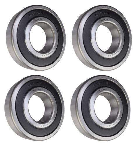(4 Pack) 6308-2RS, 6308LLU, 308PP Sealed Radial Ball Bearing 40X90X23 SpinCo