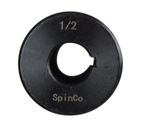 1/2" Solid Shaft Coupler w/ Keyway and Set Screws