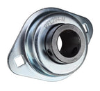 3/4" Rigid Flush Mount Pressed Steel Two Bolt Flange Bearing CSBPFL204-12M