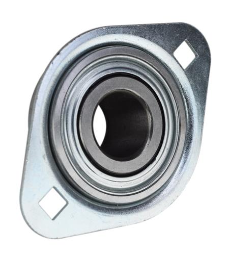 3/4" Rigid Flush Mount Pressed Steel Two Bolt Flange Bearing CSBPFL204-12M