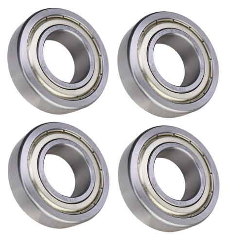 (4 Each) 1641-ZZ Shielded Radial Ball Bearing 1 ID X 2 OD X 9/16 Wide SpinCo
