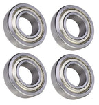 (4 Each) 1641-ZZ Shielded Radial Ball Bearing 1 ID X 2 OD X 9/16 Wide SpinCo
