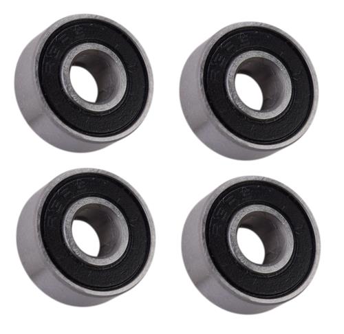 (4 Each) R3-2RS Sealed Radial Ball Bearing 3/16 ID X 1/2 OD X 0.196" Wide SpinCo
