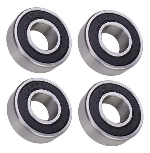 (4 Each) 1616-2RS Sealed Radial Ball Bearing 1/2 ID X 1-1/8 OD X 3/8 Wide