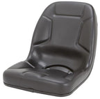 High Back Compact Tractor Seat for Kubota, Kumiai, Mahindra, Massey Ferguson