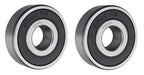 (2 Pack) 6302-2RS, 6302LLU, 302PP Sealed Radial Ball Bearing 15X42X13 SpinCo