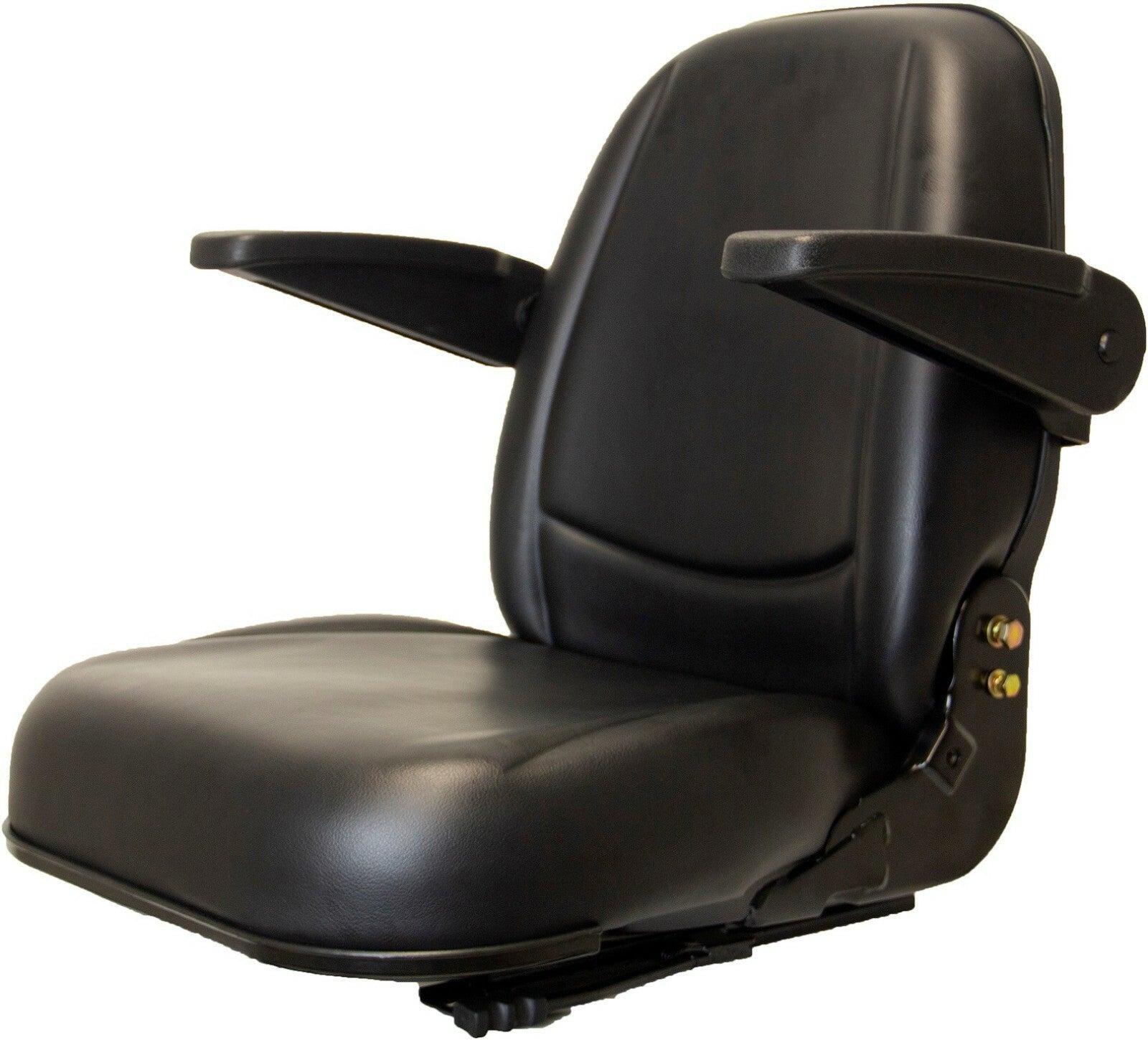 Zero Turn Mower Seat Armrests and Slides John Deere Hustler Exmark Dixie Chopper