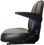 Zero Turn Mower Seat Armrests and Slides John Deere Hustler Exmark Dixie Chopper
