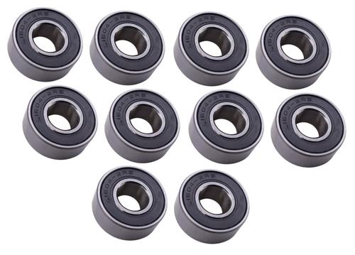 (10 Each) 1604-2RS Sealed Radial Ball Bearing 3/8 ID X 7/8 OD X 11/32 Wide
