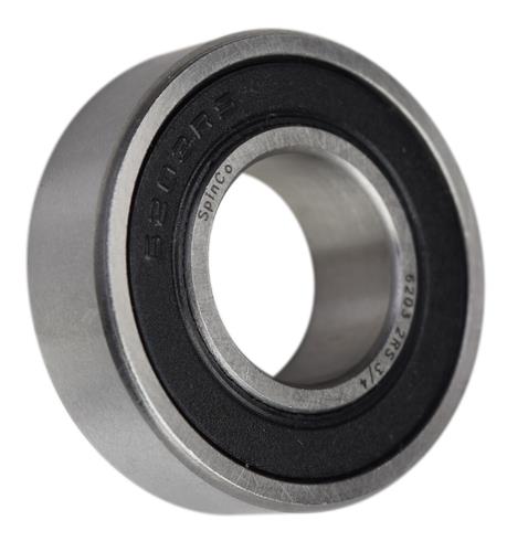 (2 Each) 6203-2RS-3/4, 6203LLU12, 203PP12 Sealed Radial Ball Bearing 0.75"X40X12