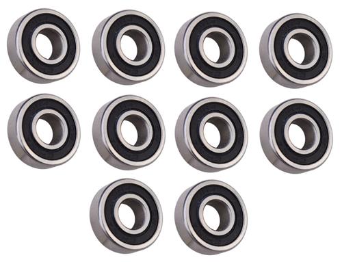 (10 Each) R4-2RS Sealed Radial Ball Bearing 1/4 ID X 5/8 OD X 0.196" Wide SpinCo