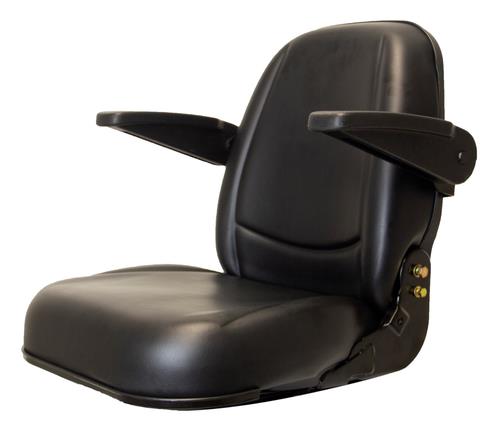 Kubota Tractor Seat w/ Armrests Flip Up L2501, L2800, L3200, L3400, L3700, L3800