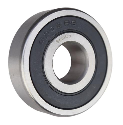 (2 Pack) 6303-2RS, 6303LLU, 303PP Sealed Radial Ball Bearing 17X47X14 SpinCo