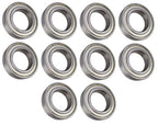 (10 Each) R24-ZZ Shielded Radial Ball Bearing 1-1/2 ID X 2-5/8 OD X 9/16 Wide