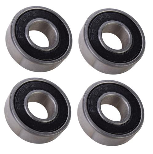 (4 Each) R6-2RS Sealed Radial Ball Bearing 3/8 ID X 7/8 OD X 9/32 Wide SpinCo