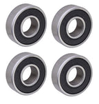 (4 Each) 698-2RS, 698LU, R1980-2RS Sealed Radial Ball Bearing 8X19X6 SpinCo