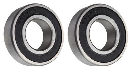 (2 Each) 6205-2RS-1, 6205LLU16, 205PP16 Sealed Radial Ball Bearing 1"X52X15