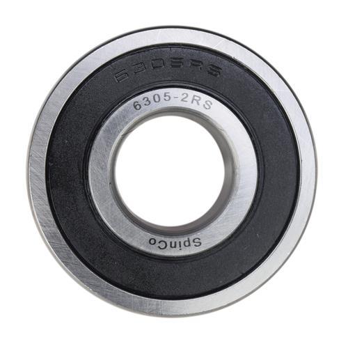 (2 Pack) 6305-2RS, 6305LLU, 305PP Sealed Radial Ball Bearing 25X62X17 SpinCo