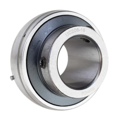 1-1/8" Set Screw Locking Insert Bearing UC206-18 INS-SC-102 GY1102KRRB VS-218