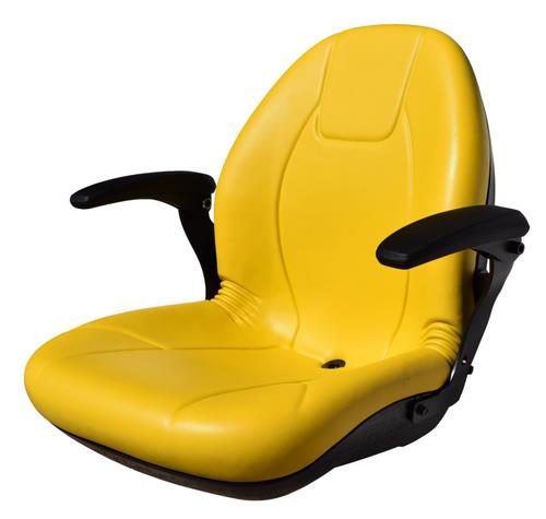 John Deere High Back Tractor Seat 4320 4400 4410 4500 4510 4520 4600 4610