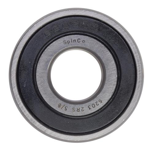 6203-2RS-5/8, 6203LLU10, 203PP10 Sealed Radial Ball Bearing 0.625"X40X12 SpinCo