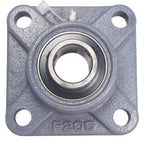 1" Four Bolt Flange Bearing Set Screws F4B-SC-100, UCF205-16 SpinCo