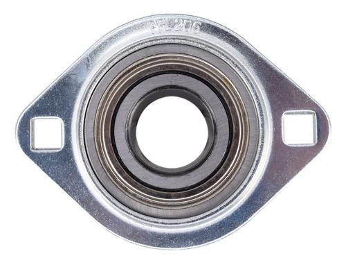 1-1/8 Pressed Steel Two Bolt Flange Bearing SBSFL206-18, SBPFL206-18