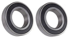 (2 Each) 6006-2RS, 6006LLU, 6006DDU Sealed Radial Ball Bearing 30X55X13 SpinCo