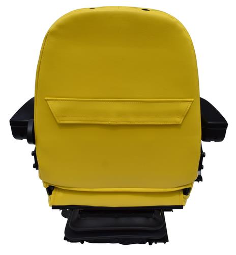 Yellow Zero Turn Mower Suspension Seat Armrests John Deere Cub Cadet Hustler
