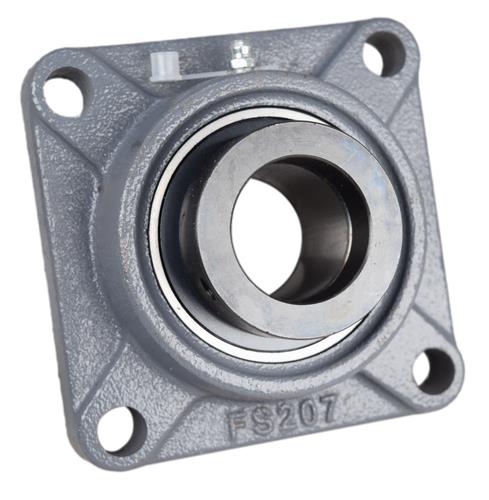 1-7/16" Four Bolt Flange Bearing W/ Collar HCFS207-23, VF4E-223, RCJ-1-7/16