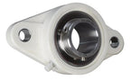 1-7/16" Stainless Steel Plastic Two Bolt Flange Bearing MUNCFL207-23 YCJT-1-7/16