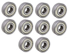 (10 Each) 629-ZZ, 629-2Z, MR629-ZZ Shielded Radial Ball Bearing 9X26X8 SpinCo