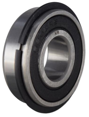 6200-2RSNR Sealed Radial Ball Bearing with Snap Ring 10X30X9