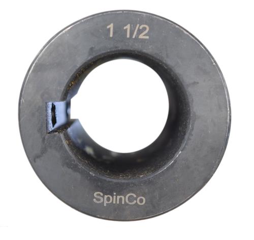 1-1/2" Solid Shaft Coupler w/ Keyway and Set Screws