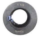 1-1/2" Solid Shaft Coupler w/ Keyway and Set Screws