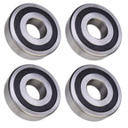 (4 Each) 1638-2RS Sealed Radial Ball Bearing 3/4 ID X 2 OD X 9/16 Wide