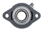 1" Light Duty Two Bolt Flange Bearing W/ Lock Collar ALF205-16G, FHLF205-16G