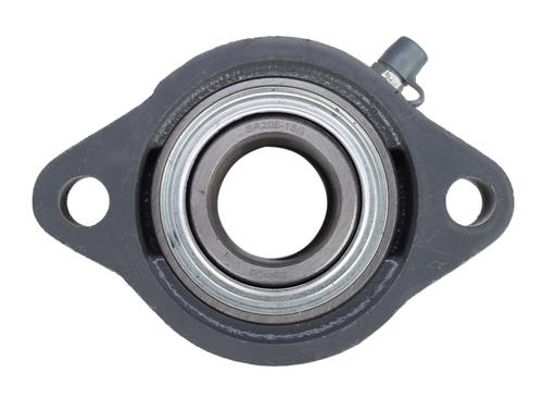 1" Light Duty Two Bolt Flange Bearing W/ Lock Collar ALF205-16G, FHLF205-16G