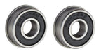 (2 Each) FR4-2RS Flanged Sealed Radial Ball Bearing 1/4 ID X 5/8 OD X 0.196" W