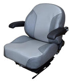 Gray Zero Turn Mower Suspension Seat Bobcat Dixie Snapper Toro Exmark Bad Boy