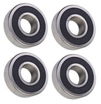 (4 Each) 1622-2RS Sealed Radial Ball Bearing 9/16 ID X 1-3/8 OD X 7/16 Wide