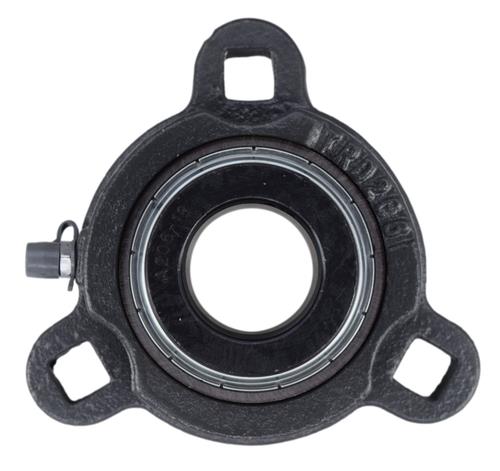 1-1/8" Three Bolt Flange Bearing W/ Lock Collar SATRD206-18G, VF3E-118, VF3E-118