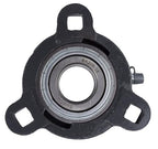 1-1/8" Three Bolt Flange Bearing W/ Lock Collar SATRD206-18G, VF3E-118, VF3E-118