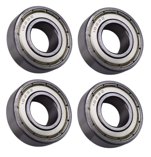 (4 Each) 1623-ZZ Shielded Radial Ball Bearing 5/8 ID X 1-3/8 OD X 7/16 Wide