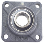 1-1/4" Four Bolt Flange Bearing Set Screws UCF206-20 SpinCo