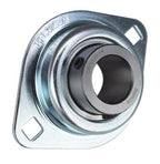 7/8" Rigid Flush Mount Pressed Steel Two Bolt Flange Bearing CSBPFL205-14M