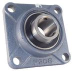 1-1/2" Four Bolt Flange Bearing Set Screws F4B-SC-108, UCF208-24 SpinCo