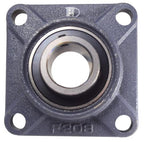 1-1/2" Four Bolt Flange Bearing Set Screws F4B-SC-108, UCF208-24 SpinCo
